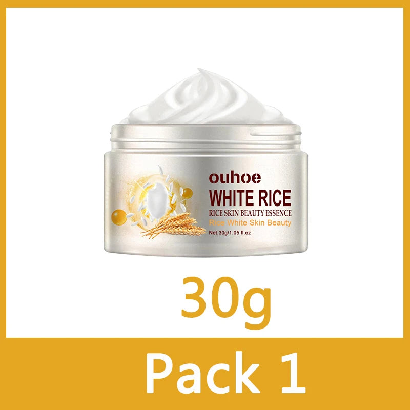 Rice Anti-Wrinkle Cream: Acne, Whitening & Lifting - 30g